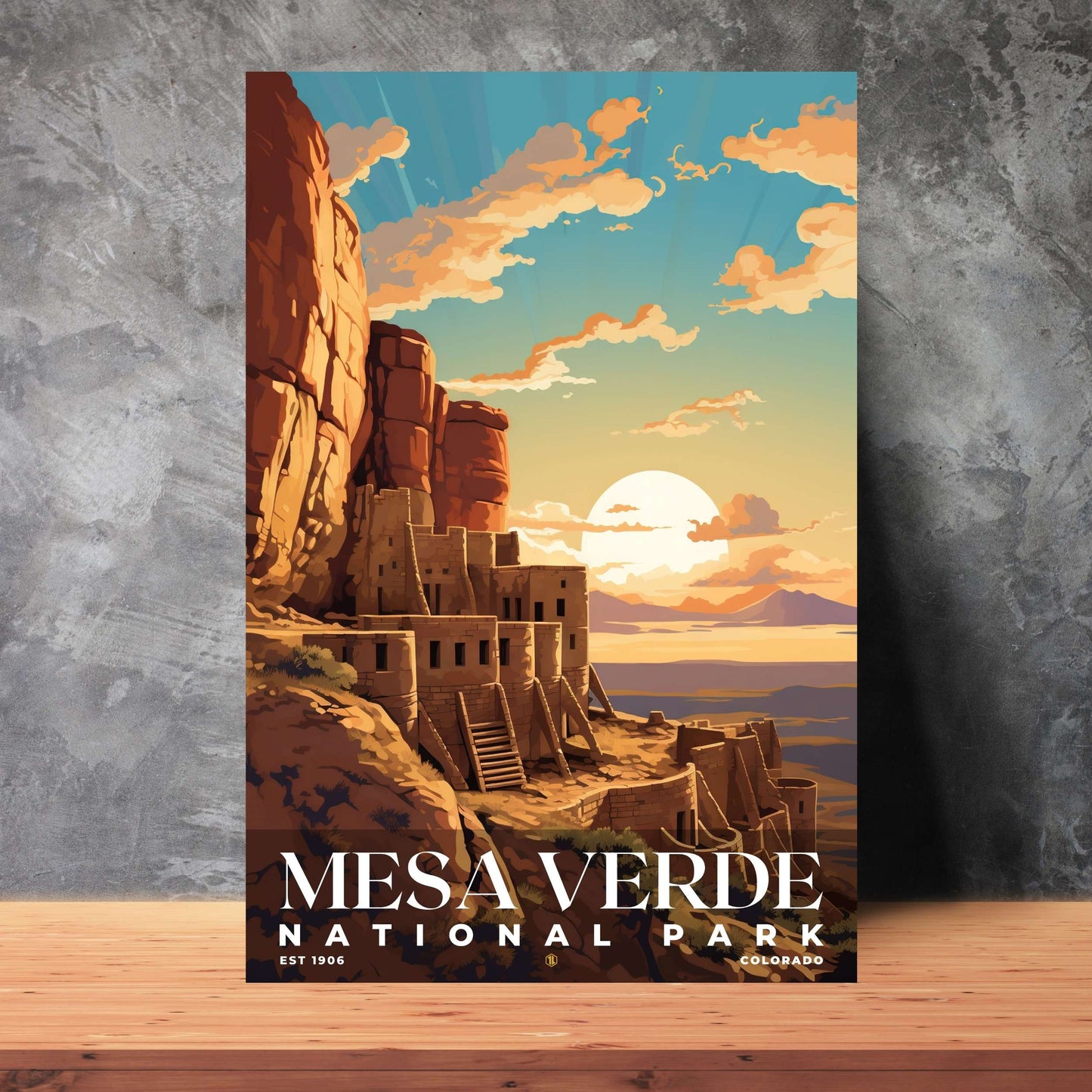 Mesa Verde National Park Poster | S07