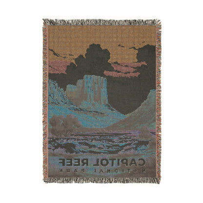 Capitol Reef National Park Woven Blanket | S07