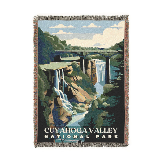 Cuyahoga Valley National Park Woven Blanket | S01