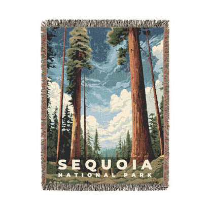 Sequoia National Park Woven Blanket | S07