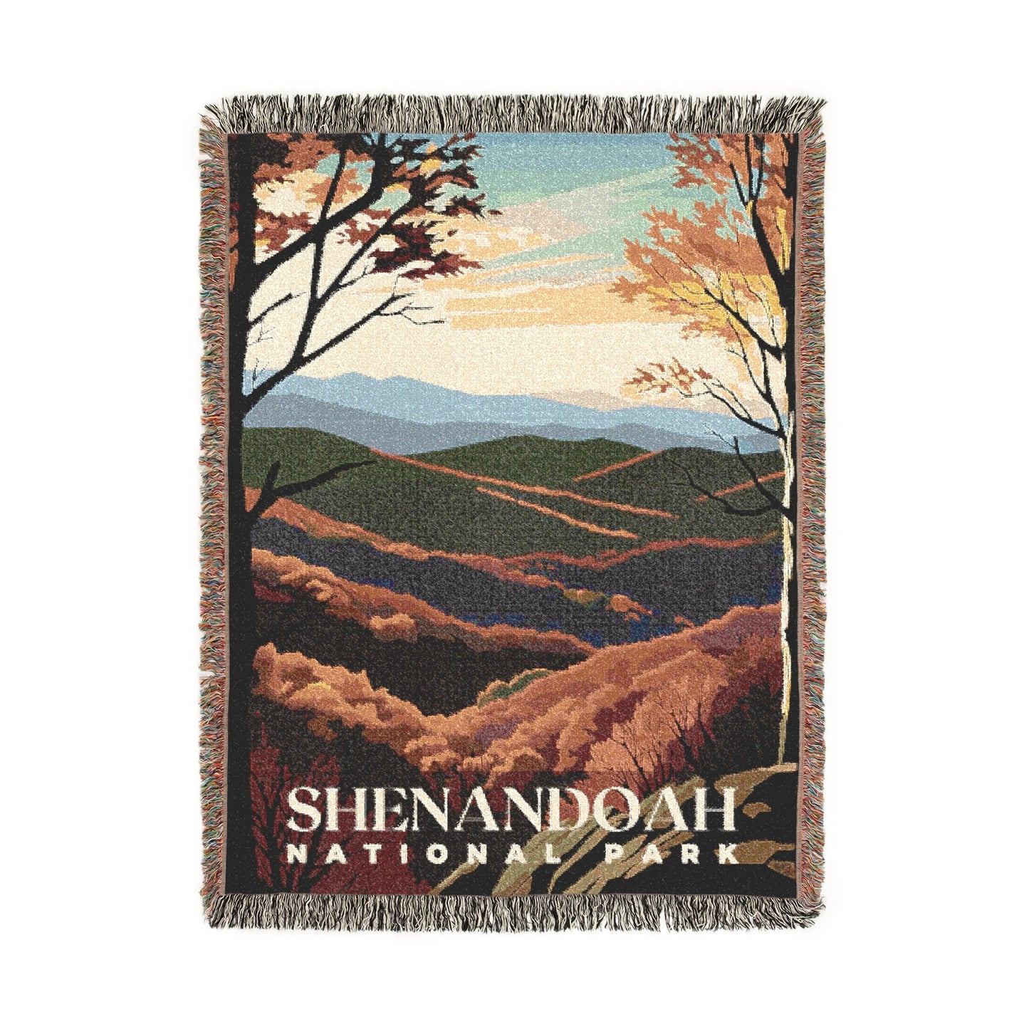 Shenandoah National Park Woven Blanket | S01