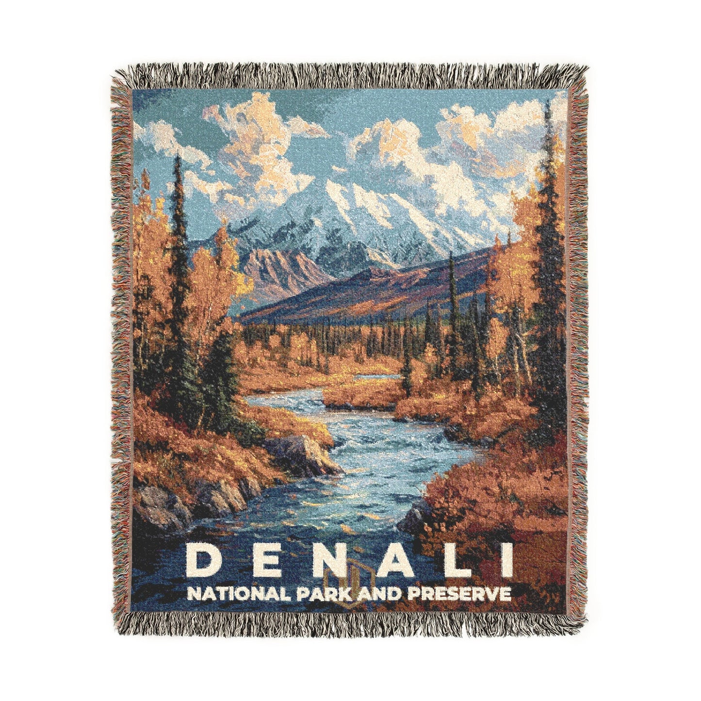 Denali National Park Woven Blanket | S14