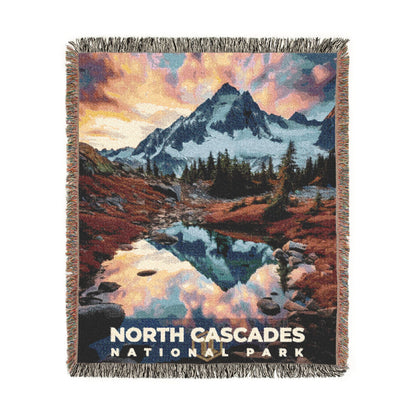 North Cascades National Park Woven Blanket | S10