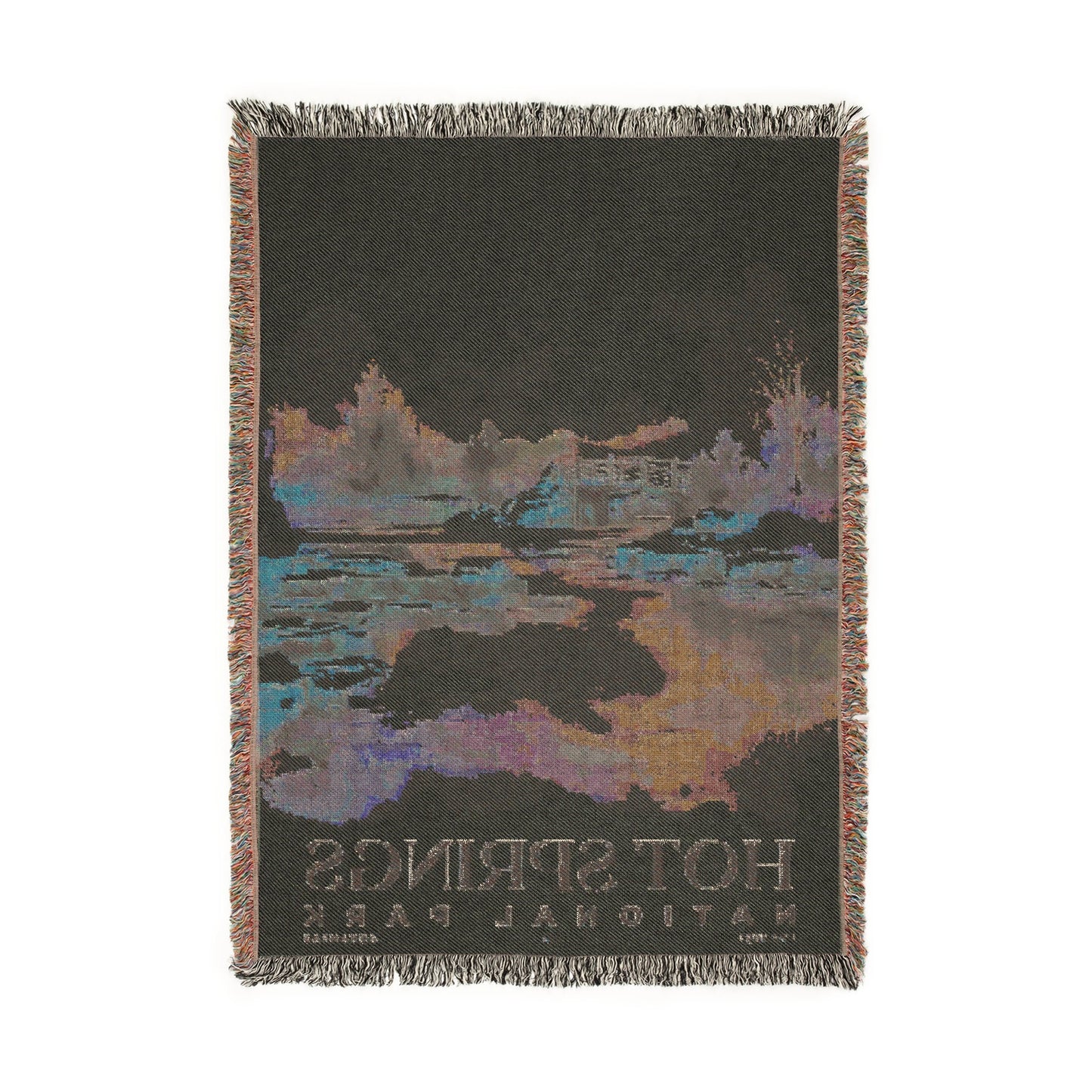 Hot Springs National Park Woven Blanket | S04