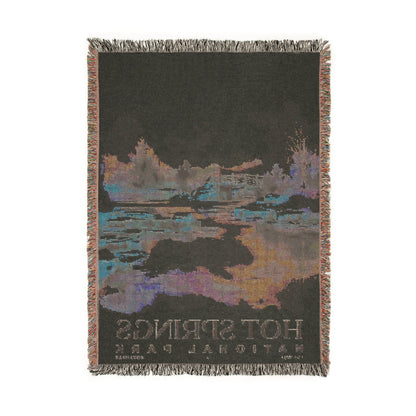Hot Springs National Park Woven Blanket | S04