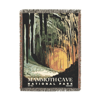 Mammoth Cave National Park Woven Blanket | S03