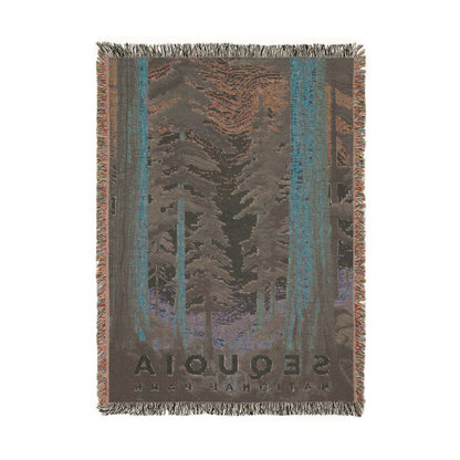 Sequoia National Park Woven Blanket | S09