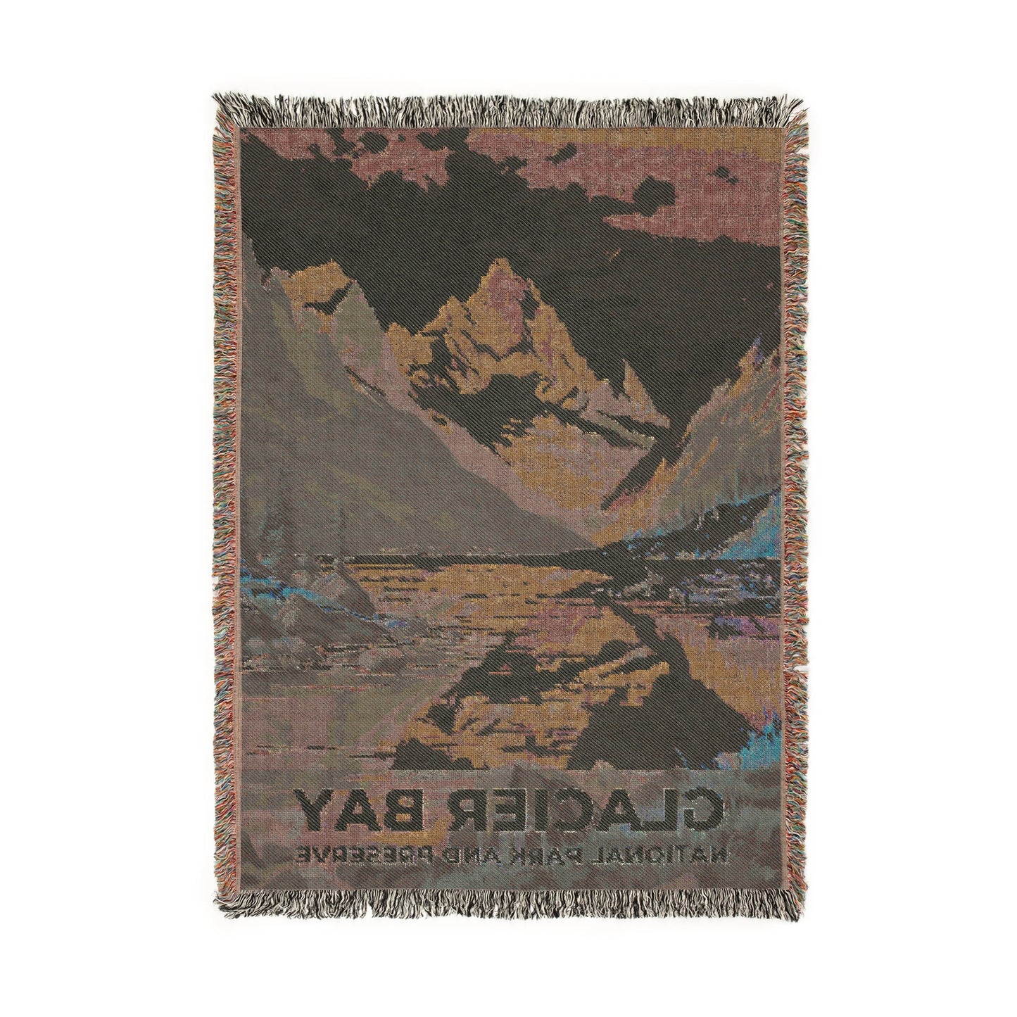 Glacier Bay National Park Woven Blanket | S06