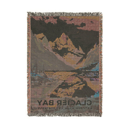 Glacier Bay National Park Woven Blanket | S06