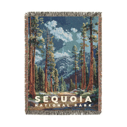 Sequoia National Park Woven Blanket | S14