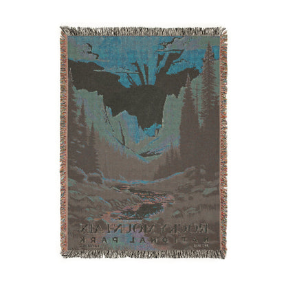 Rocky Mountain National Park Woven Blanket | S05