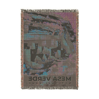 Mesa Verde National Park Woven Blanket | S11
