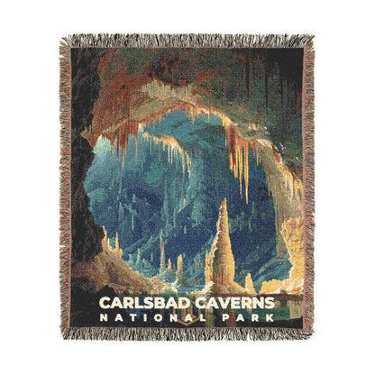 Carlsbad Caverns National Park Woven Blanket | S13