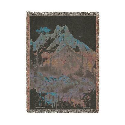 Olympic National Park Woven Blanket | S04