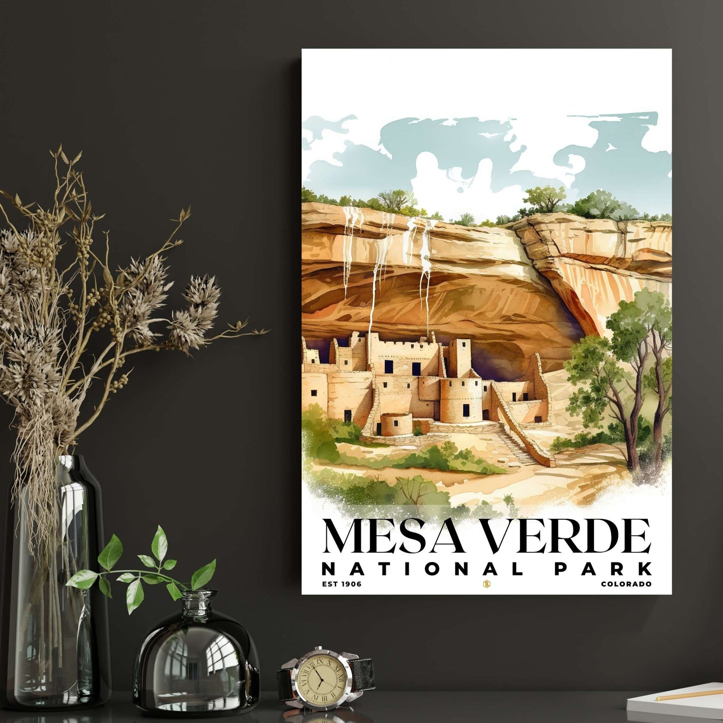 Mesa Verde National Park Poster | S04