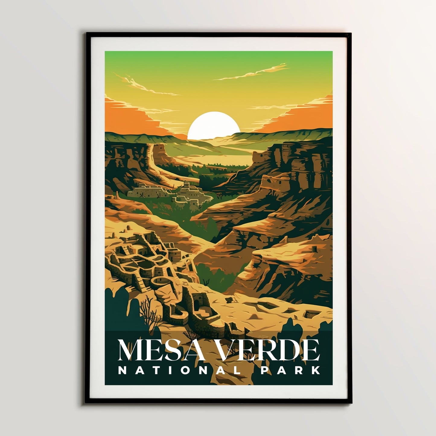 Mesa Verde National Park Poster | S01