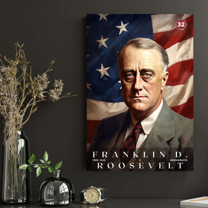 Franklin D Roosevelt Poster | S04