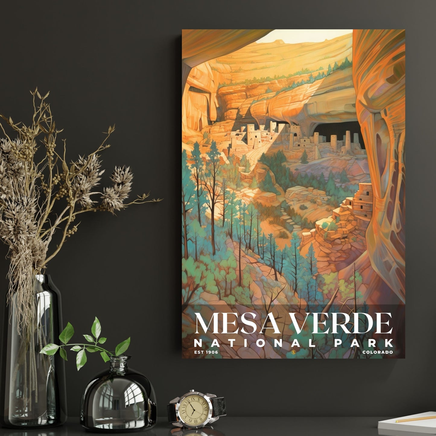 Mesa Verde National Park Poster | S02