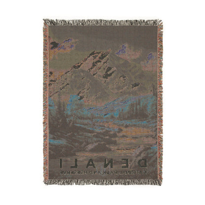 Denali National Park Woven Blanket | S16