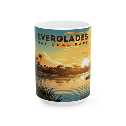 Everglades National Park Mug | White Ceramic Mug (11oz, 15oz)