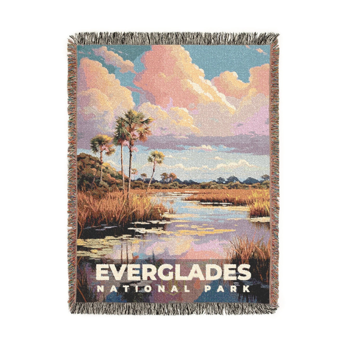 Everglades National Park Woven Blanket | S06