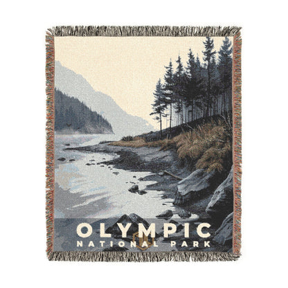 Olympic National Park Woven Blanket | S17