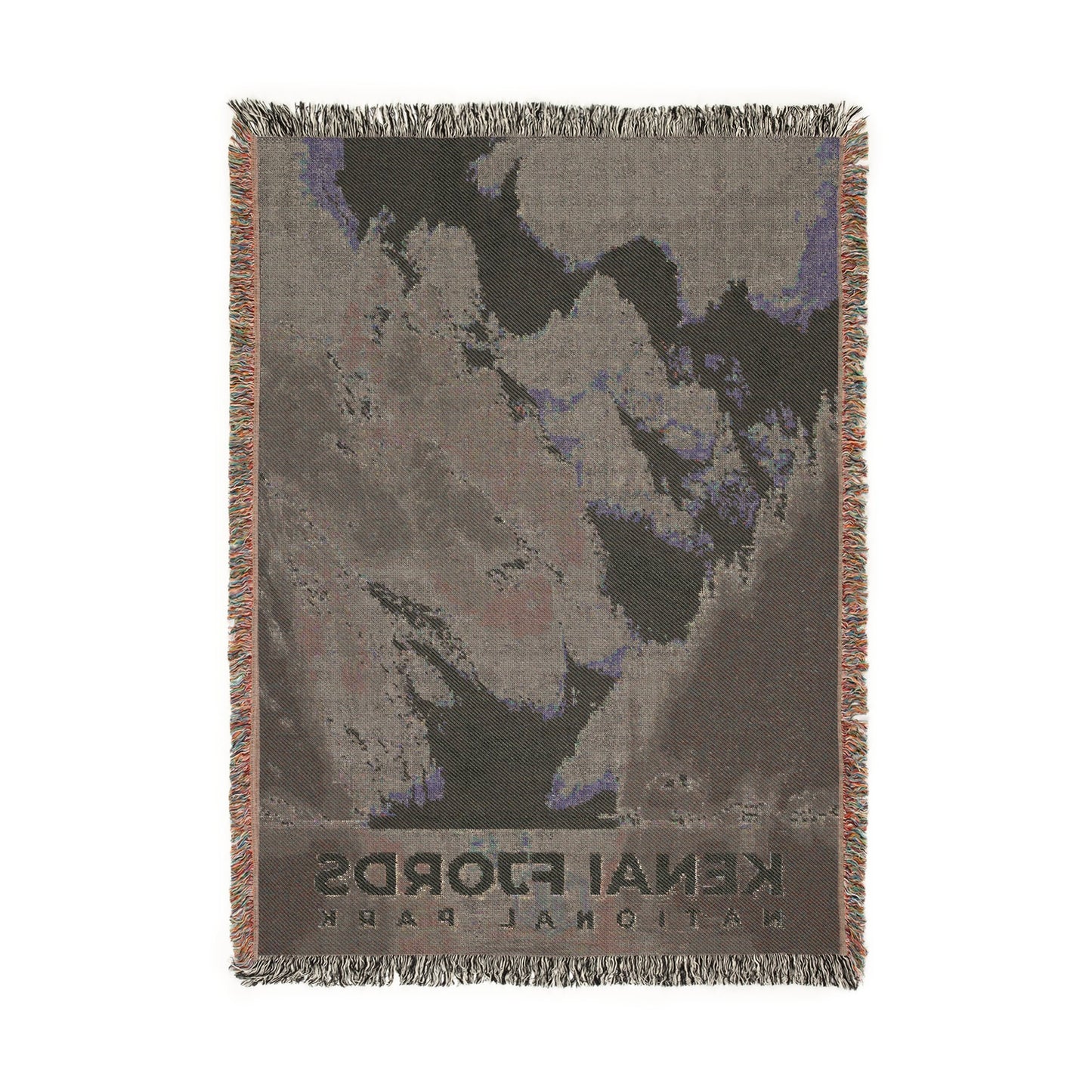 Kenai Fjords National Park Woven Blanket | S15