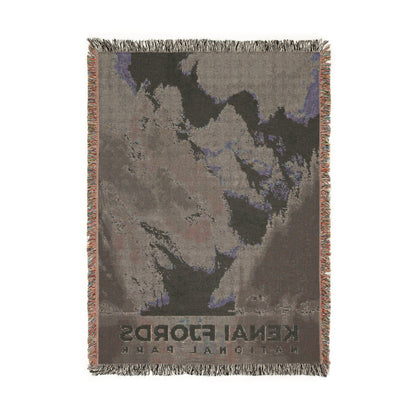 Kenai Fjords National Park Woven Blanket | S15