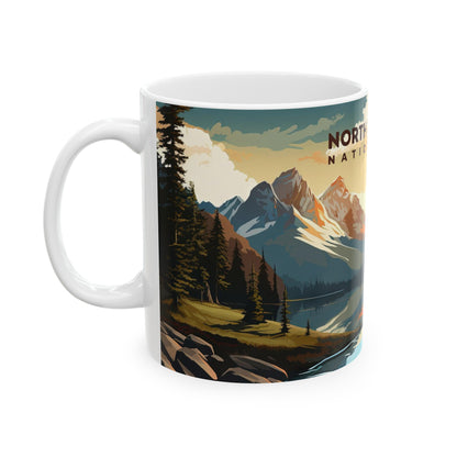 North Cascades National Park Mug | White Ceramic Mug (11oz, 15oz)