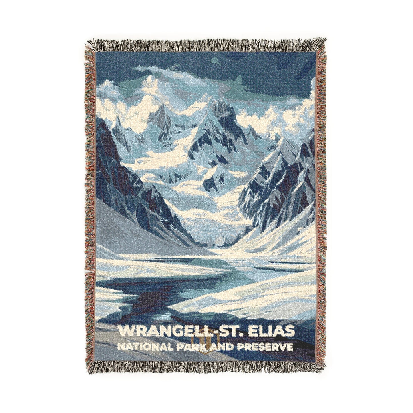 Wrangell-St. Elias National Park Woven Blanket | S11
