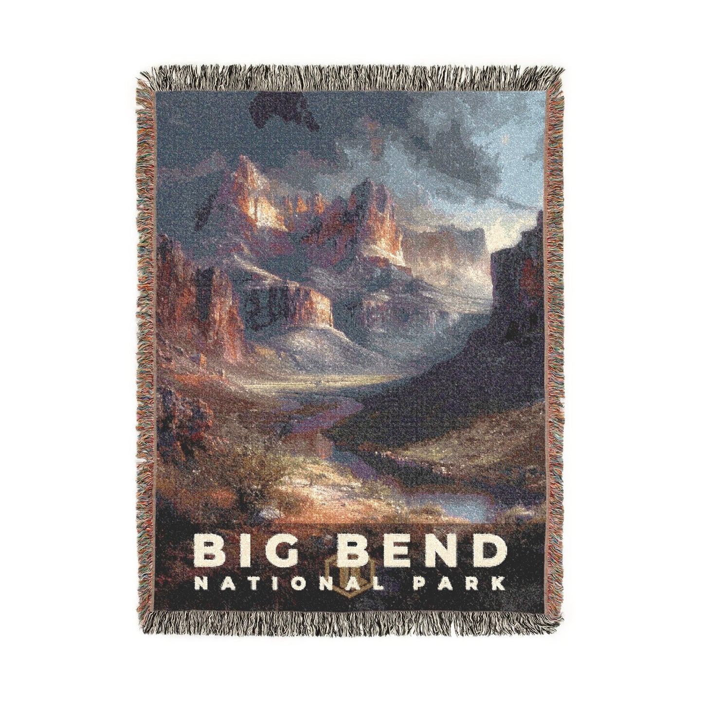 Big Bend National Park Woven Blanket | S12