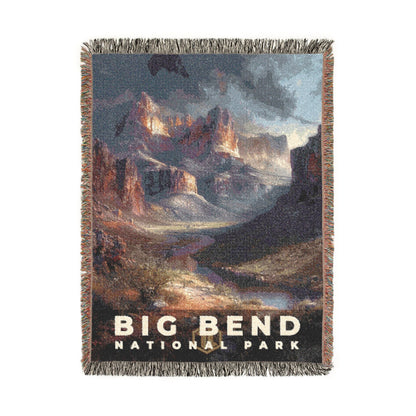 Big Bend National Park Woven Blanket | S12