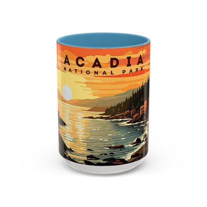 Acadia National Park Mug | Accent Coffee Mug (11, 15oz)