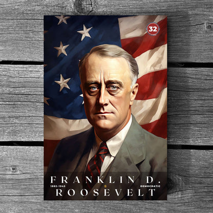 Franklin D Roosevelt Poster | S04