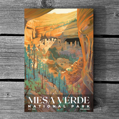 Mesa Verde National Park Poster | S02