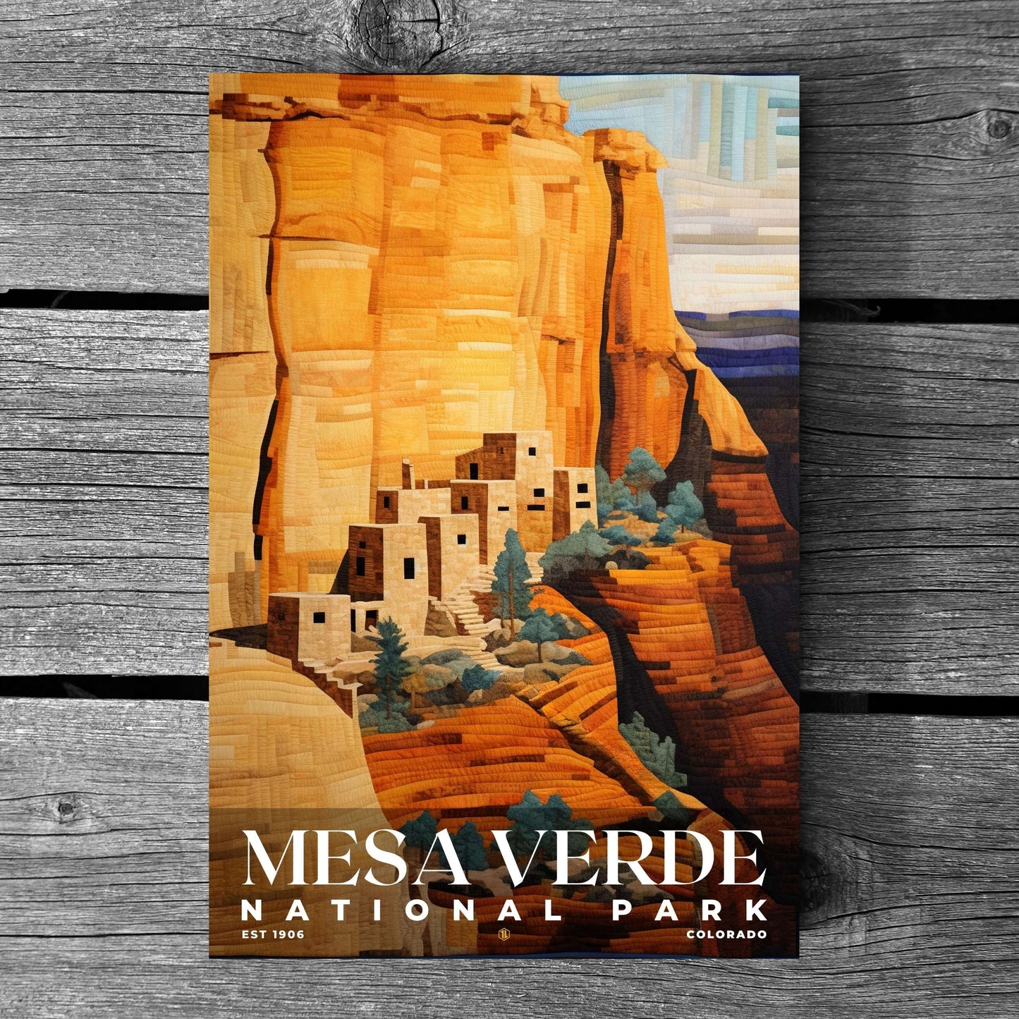 Mesa Verde National Park Poster | S09