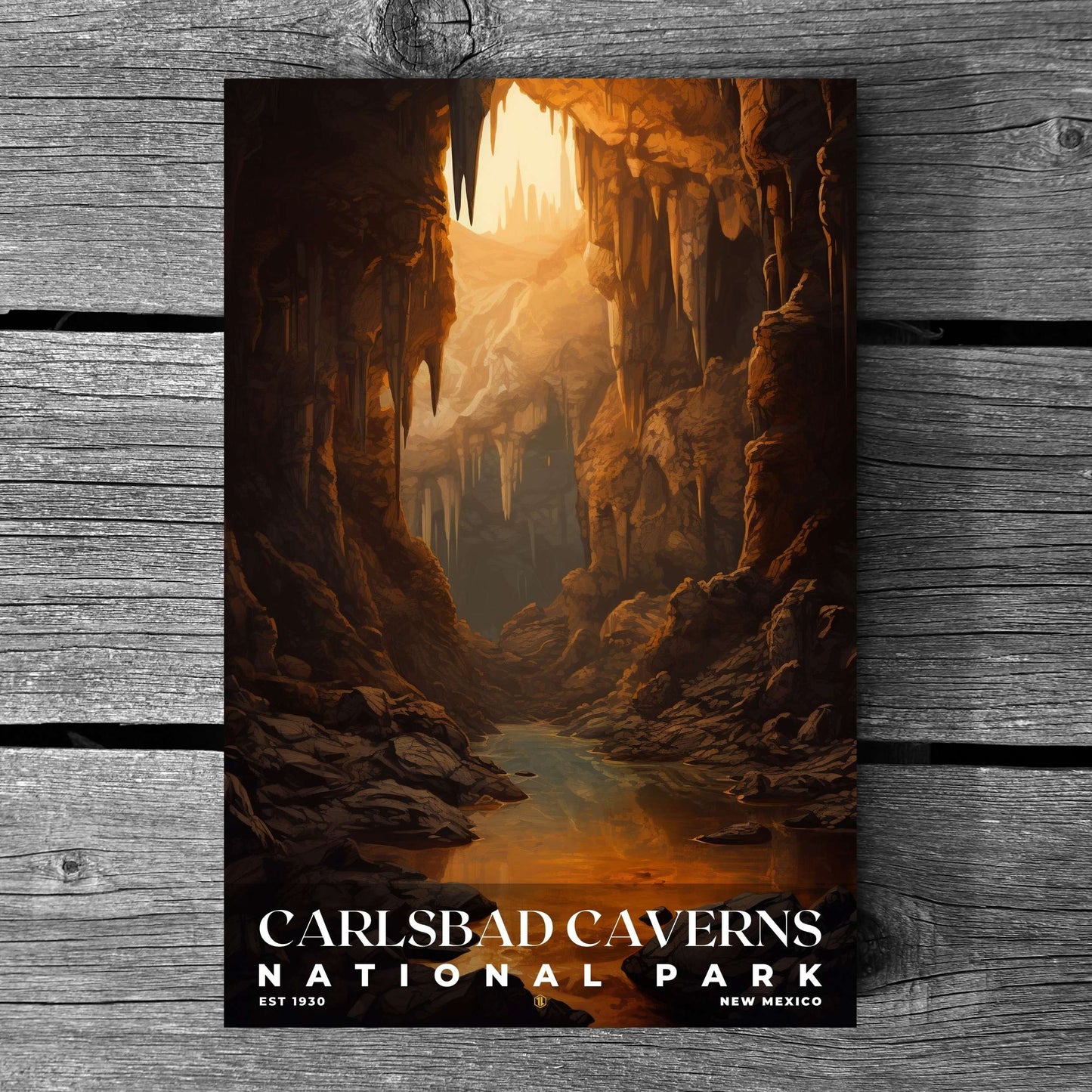 Carlsbad Caverns National Park Poster | S07