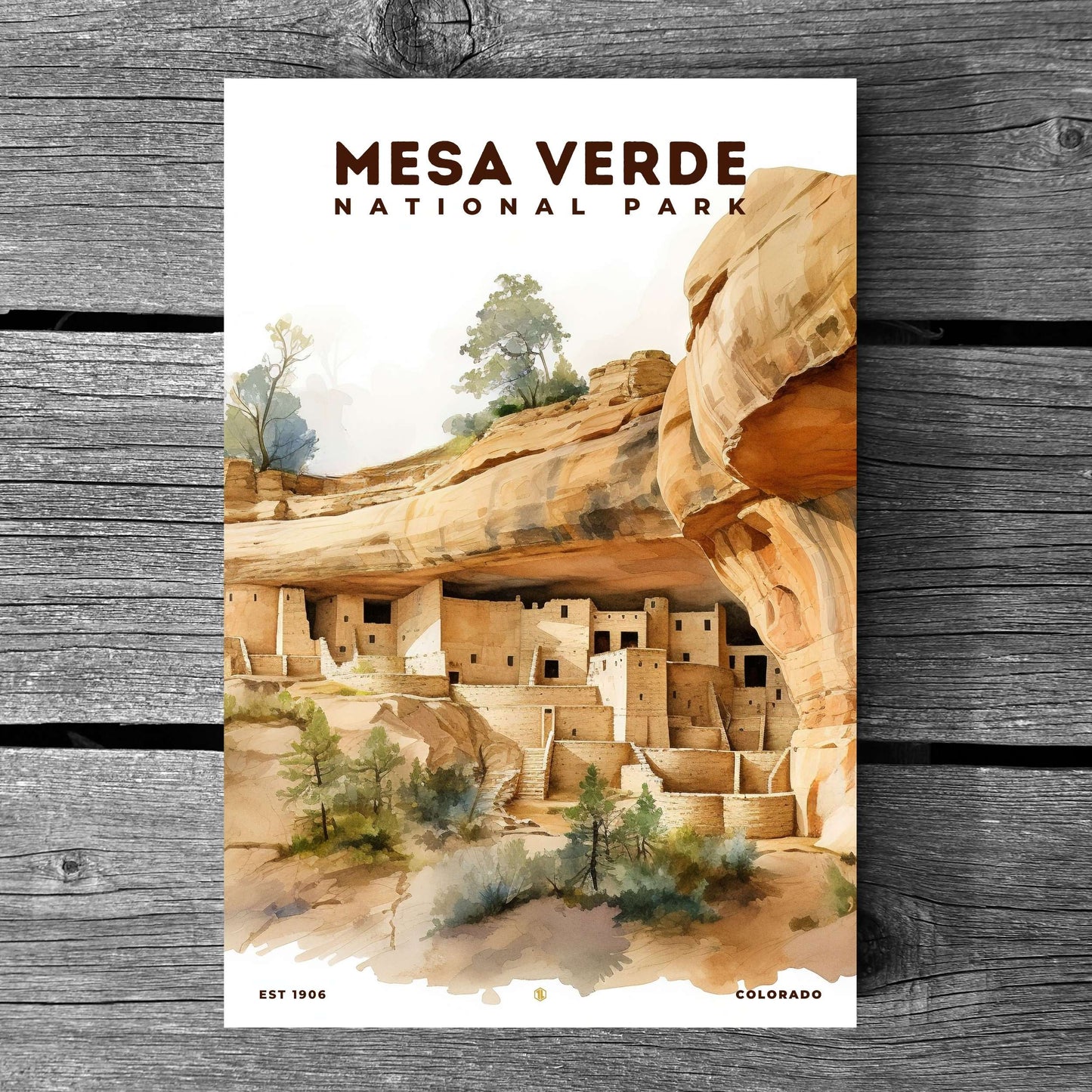 Mesa Verde National Park Poster | S08