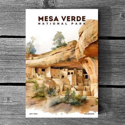 Mesa Verde National Park Poster | S08