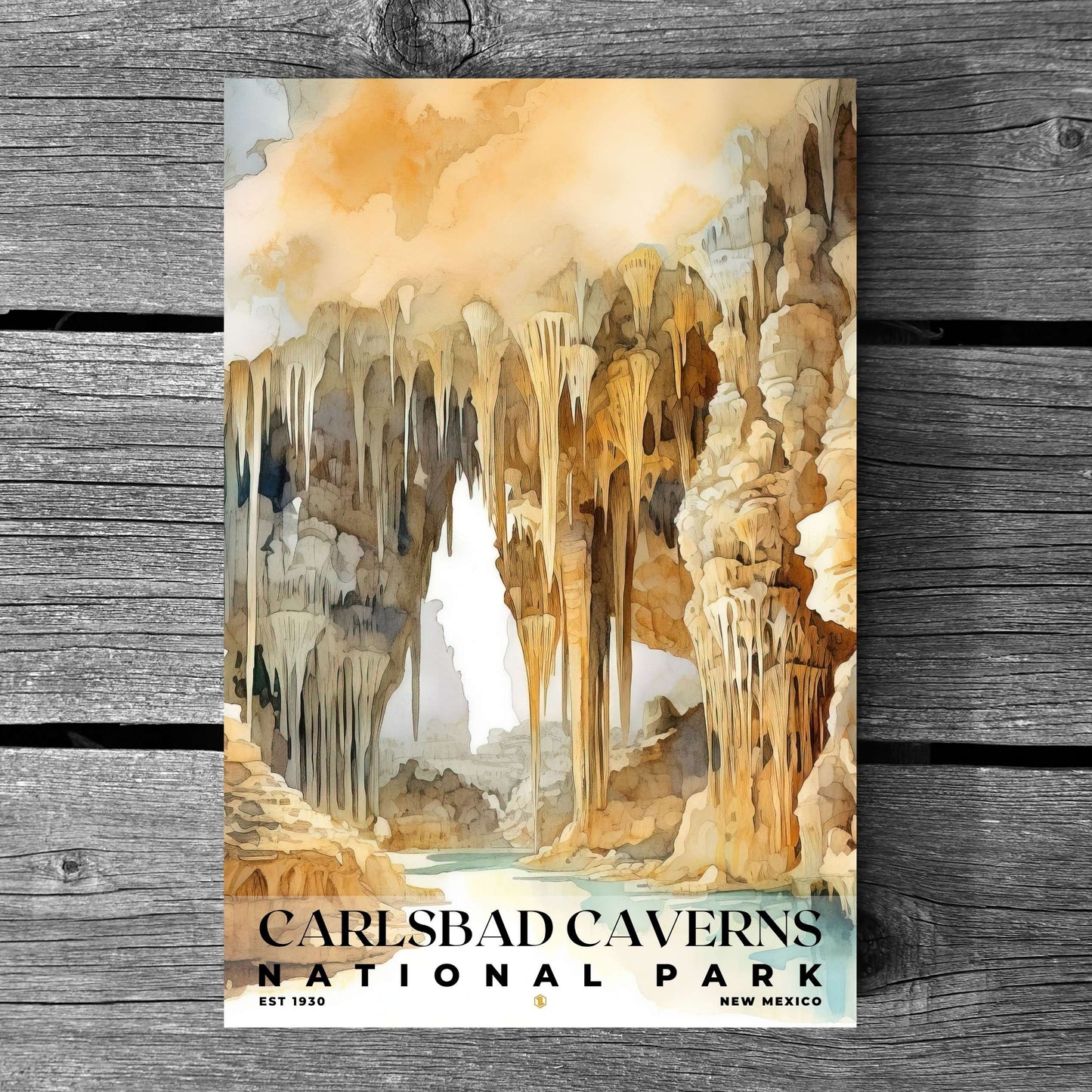 Carlsbad Caverns National Park Poster | S04