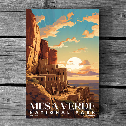 Mesa Verde National Park Poster | S07