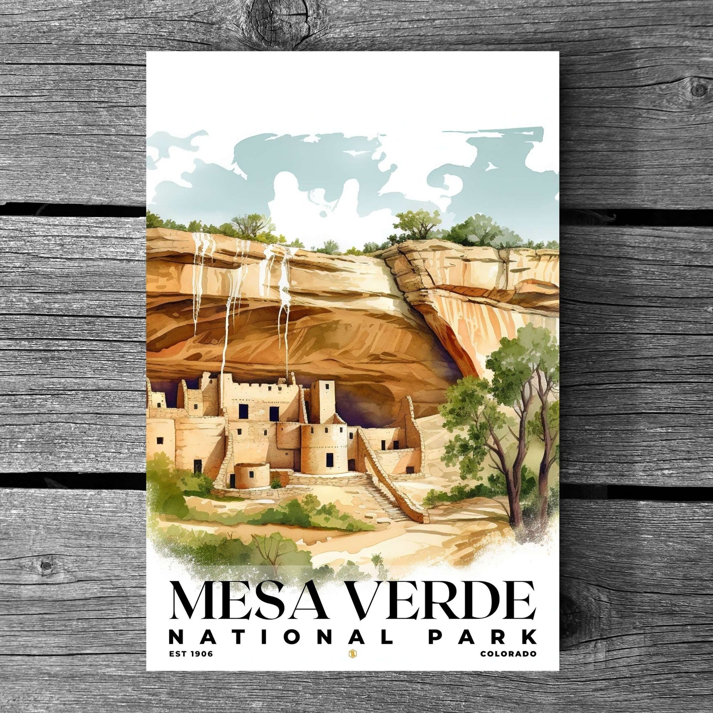 Mesa Verde National Park Poster | S04