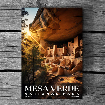 Mesa Verde National Park Poster | S10