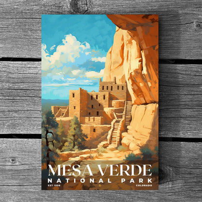 Mesa Verde National Park Poster | S06