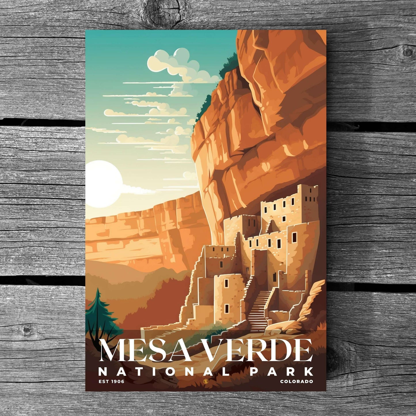 Mesa Verde National Park Poster | S05