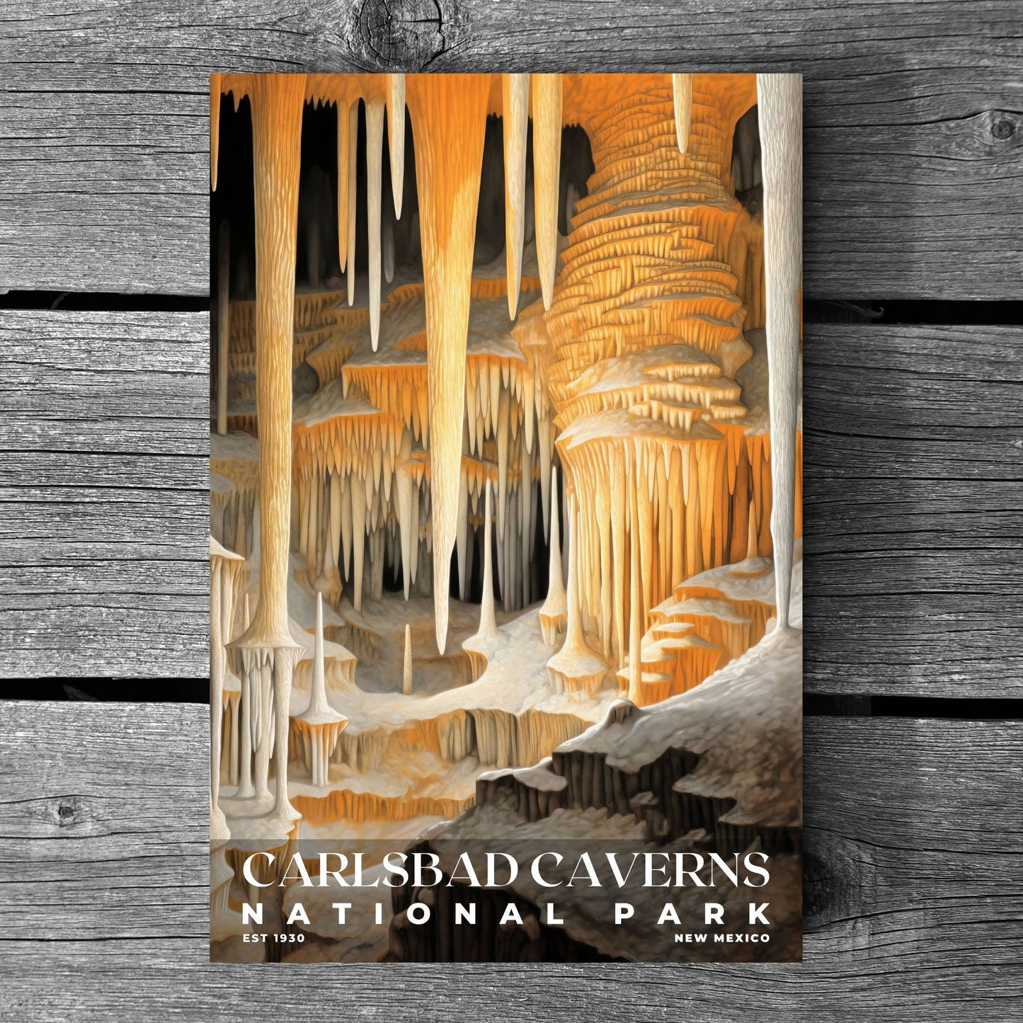 Carlsbad Caverns National Park Poster | S03