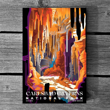 Carlsbad Caverns National Park Poster | S05