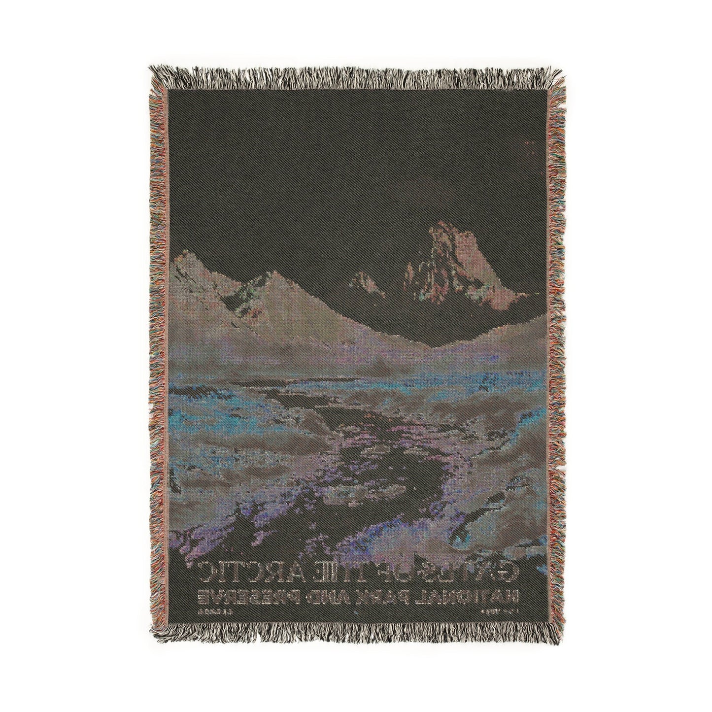 Gates of the Arctic National Park Woven Blanket | S04