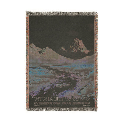 Gates of the Arctic National Park Woven Blanket | S04