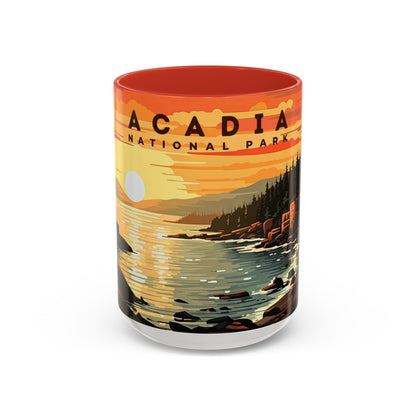 Acadia National Park Mug | Accent Coffee Mug (11, 15oz)